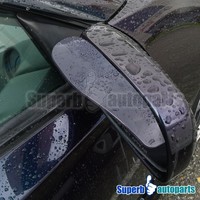 Rain Boards Flexible Sun Visors Shade Shield For Rear View Side Mirrors Black on sale Rain Boards Flexible Sun Visors Shade Shield For Rear View Side Mirrors Black on sale