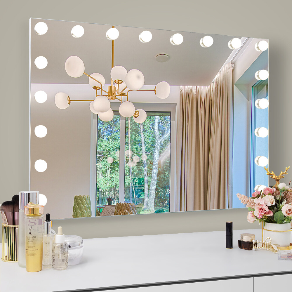 FENCHILIN Hollywood Vanity Makeup Mirror with Lights 18-LED
