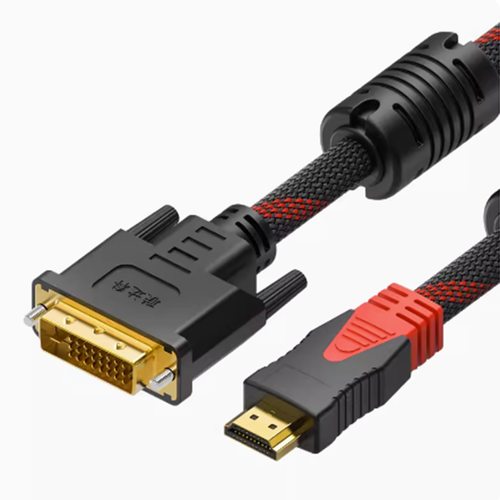 1Pc DVI 24+1 Male to HDMI male Adapter Cable Conveter 1080P 2m