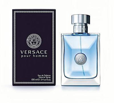 Versace Pour Homme by Versac EDT 3.4 oz/100 ml Cologne for Men New in Box