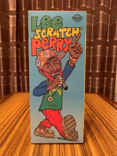 LEE SCRATCH PERRY Lee Perry Vinyl Figure 2012 Limited PRESS POP TOY JAPAN USED - Picture 1 of 9