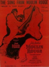 Song From Moulin Rouge Where Is Your Heart Sheet Music Film Soundtrack F2Q