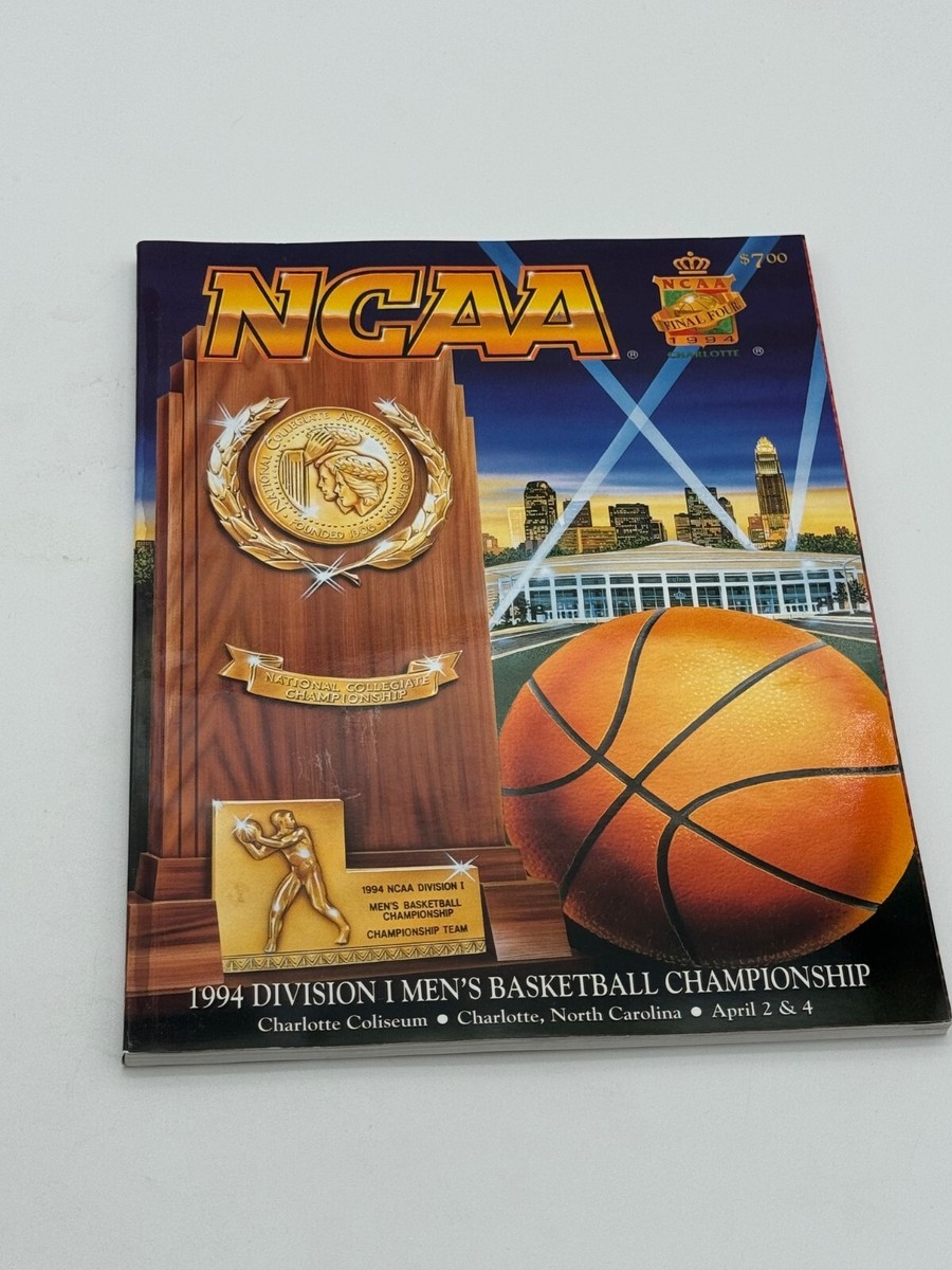 1994 NCAA Final Four Basketball Program Arkansas Razorbacks Duke