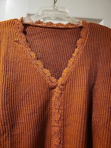 Suéter suéter para mujer tejido acanalado óxido adultos 2XL - Imagen 3 de 16