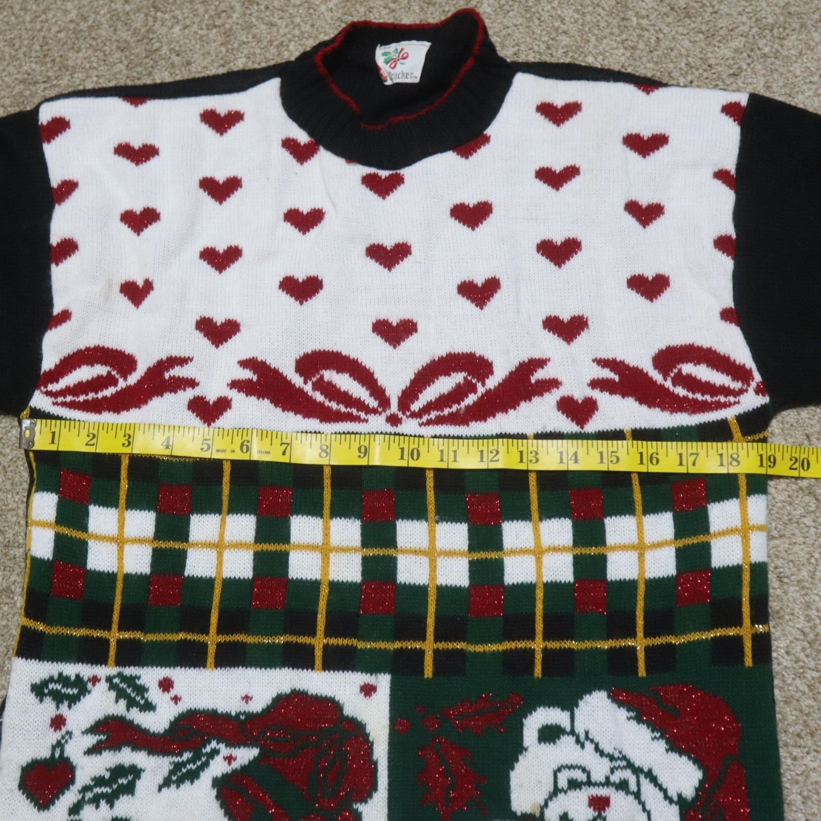 Nutcracker Womens Multicolor Christmas Teddy Bear… - image 4