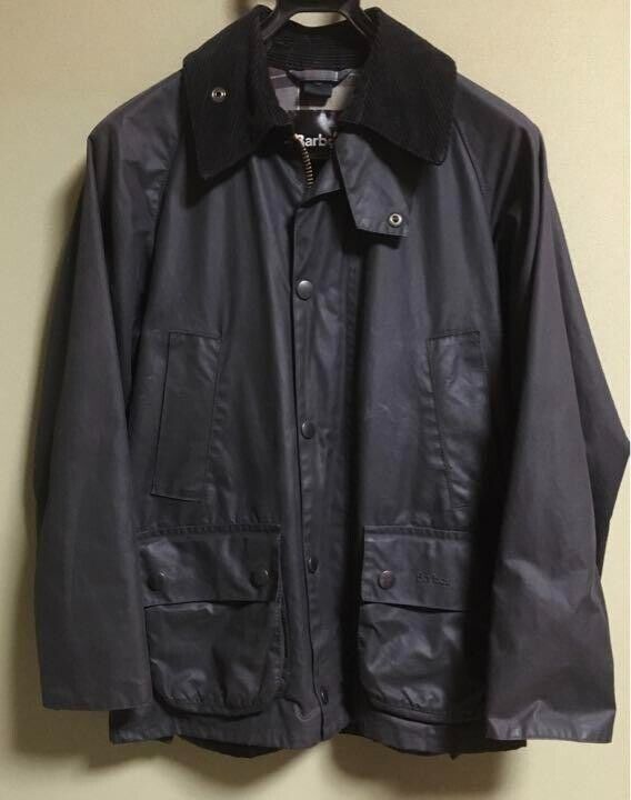 Barbour BEDALE Oiled Blouson Jacket black cotton size 30 Barbour BEDALE Oiled Blouson Jacket black cotton size 30