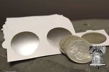 25 Silver Dollar 2x2 Self Adhesive Supersafe Coin Holder Flip Storage StapleFree