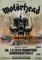 MotöRhead - Aftershock , Frankfurt 2014 | Konzertplakat | Poster