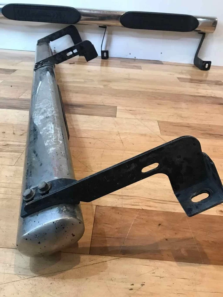 Fits 07 - 2013 GMC SIERRA 1500 EXTENDED CAB Running Board Set of LH RH FREE SHIP - Image 3 of 4