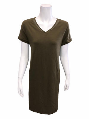 knee length dresses for ladies Black Threshold T-Shirt Dress w. Tie Waist