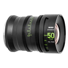 NiSi 50mm ATHENA PRIME Full Frame Cinema Lens T1.9 G Mount  No Drop In Filt...