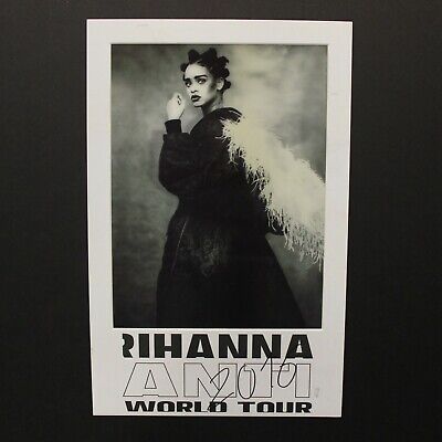 Rihanna 2016 Anti World Tour Lenticular Printed Thick Poster - 17