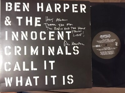 Ben Harper & The Innocent Criminals Call it is Vinyl Record LP 