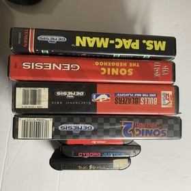 Sega Genesis Model 1 High Definition Console Bundle Good Games! TESTED WORKING