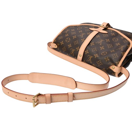 LOUIS VUITTON Saumur 30 M40710 Brown Monogram Canvas Ladies Bag #W1970 - Bild 3 von 10