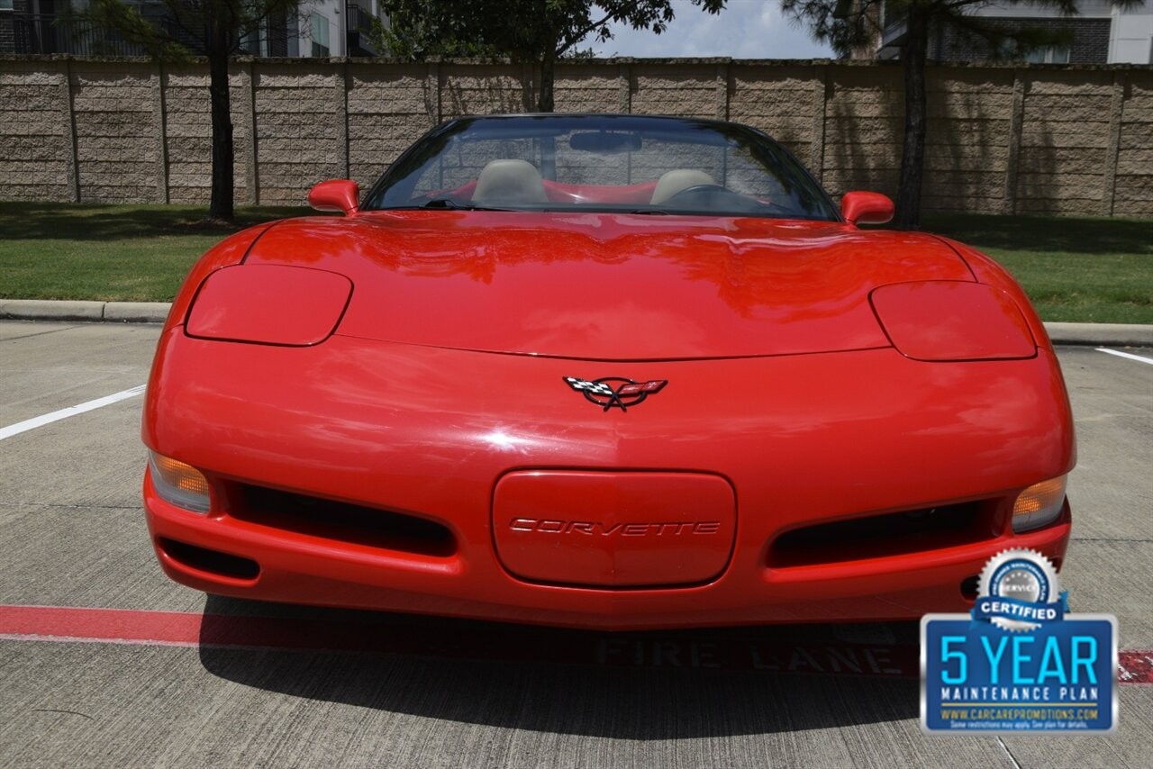 1998 Red Chevrolet Corvette Convertible  | C5 Corvette Photo 4