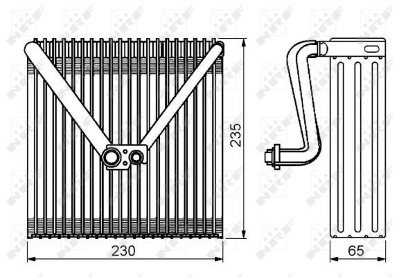 2x ✅Fits NRF 36141 EVAPORATORS  ⭐UK Seller⭐