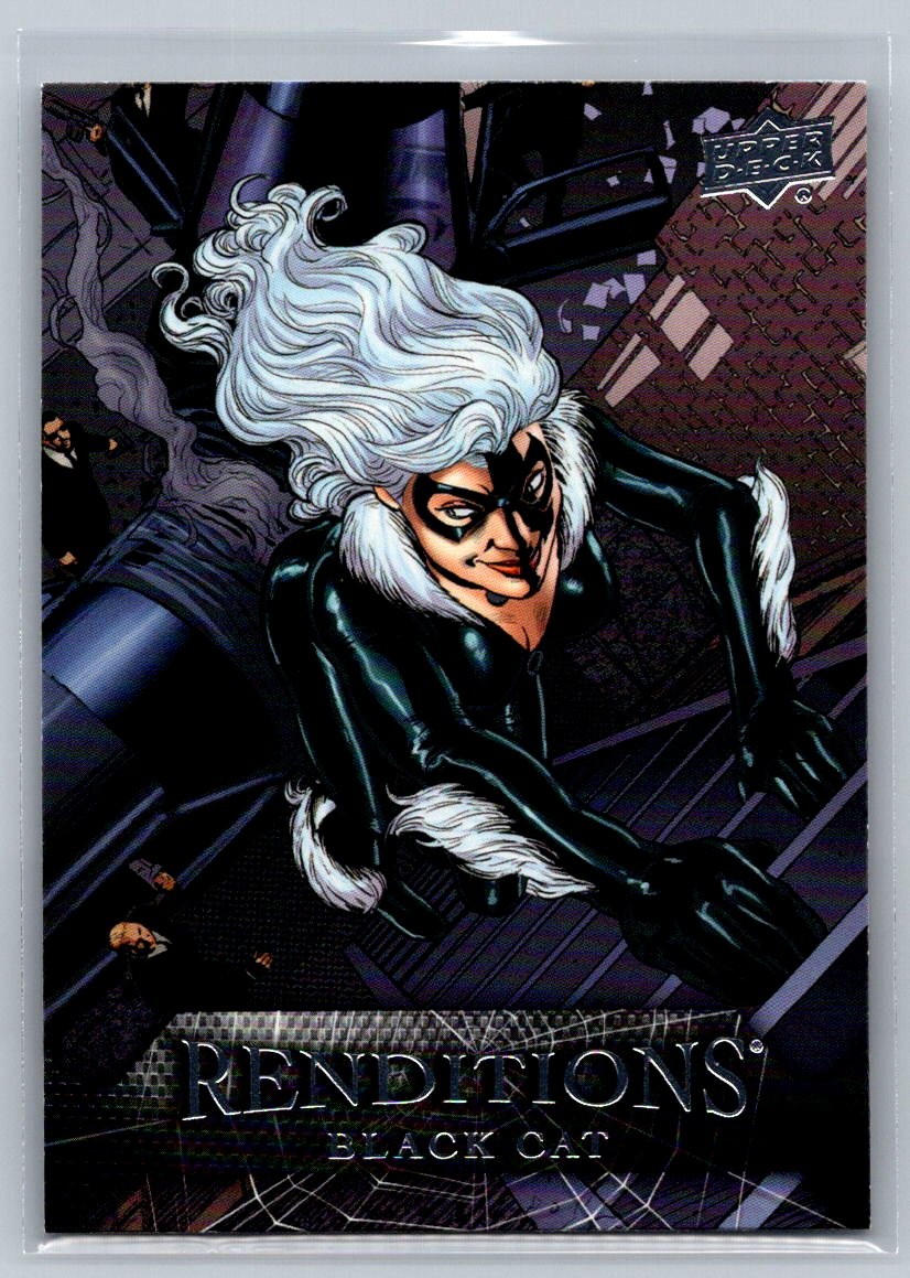 2024 Upper Deck Marvel Spider-Man Renditions #49 Black Cat