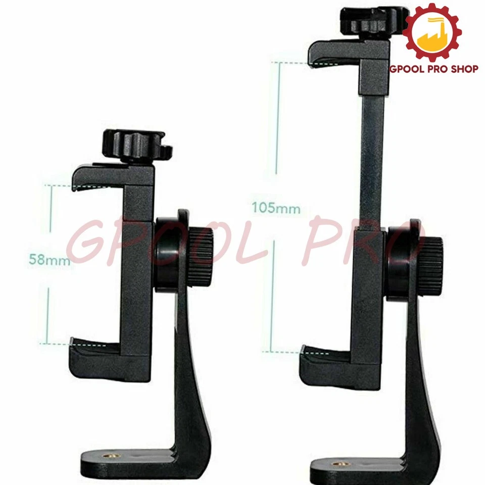 Smartphone Clip Adapter Universal Cell Mobile Phone Tripod Adapter Holder Mount - Image 2 of 3