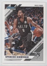 2019-20 Panini Donruss Press Proof Purple 79/199 Spencer Dinwiddie #19 mp7