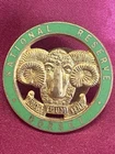 Genuine WW1 National Reserve Dorset Enamel lapel Badge Bliss Bros Maker