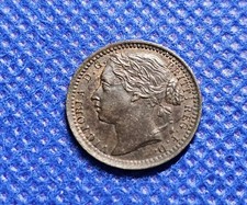 1868 Third Farthing Victoria British Bronze Coin