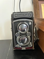 Vintage Rolleiflex TLR Camera by Franke  Heidecke DBP / DBGM with Case