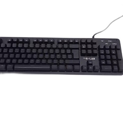 THE G LAB Gamingtastatur Tastatur Zubehör Keyz CarbonE RGB Beleuchtung Spielerle