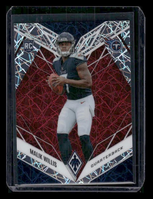 2022 Panini Phoenix #103 Malik Willis /150 Rookie Red Lazer Tennessee Titans