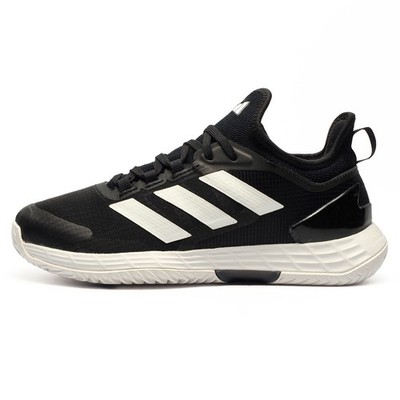 Adidas Adizero Ubersonic 4.1 Herren Court-Sneaker Schnürschuhe Schwarz