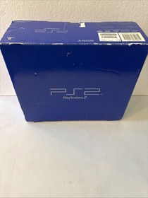 Sony PlayStation 2 Fat Console Black SCPH-30001R w/ Box Great Shape Wow!
