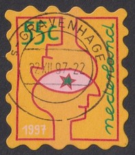 NETHERLANDS  1997 Head/Star.   Good Used.   s   GRAVENHAGE   cds    (p01)