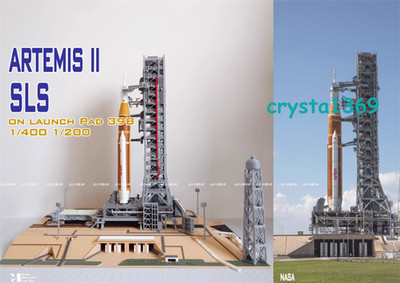 1/400 Artemis SLS Launch Pad LC-39B Kennedy Cape Canaveral Ultimate Site Model