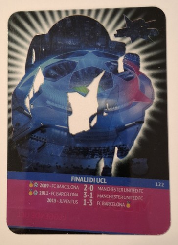 LIONEL MESSI. FC Barcelona #122 TOPPS CRYSTAL CHAMPIONS 2018-19 LEGGENDE UCL - Bild 2 von 2
