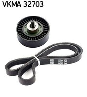 SKF Keilrippenriemensatz Vkma 32703 Passend FüR Iveco