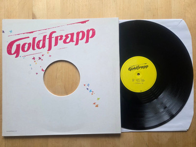 Goldfrapp   Twist 12'' Vinyl Electroclash Synthpop Black Cherry DJ Record