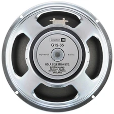 Celestion Heritage G12-65 65W, 12" Vintage Guitar Speaker 8 Ohm