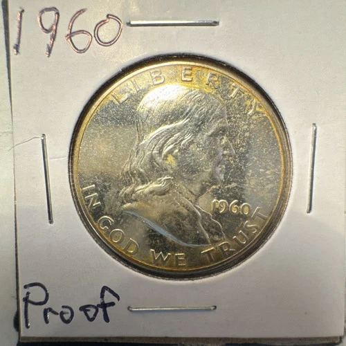 1960 Franklin Proof Half Dollar