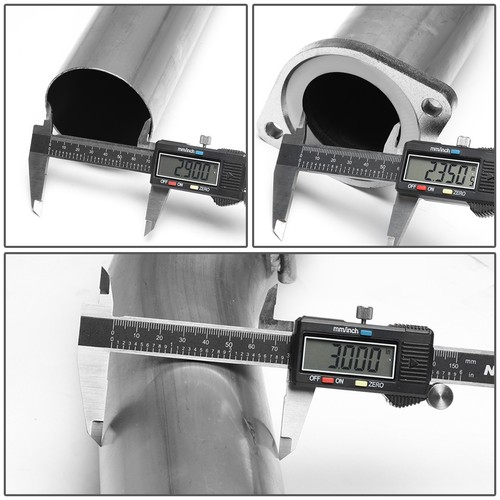 3.5"OD Performance Catback Exhaust System Pipe for Toyota Tacoma V6 3.5L 16-22 - Picture 3 of 5