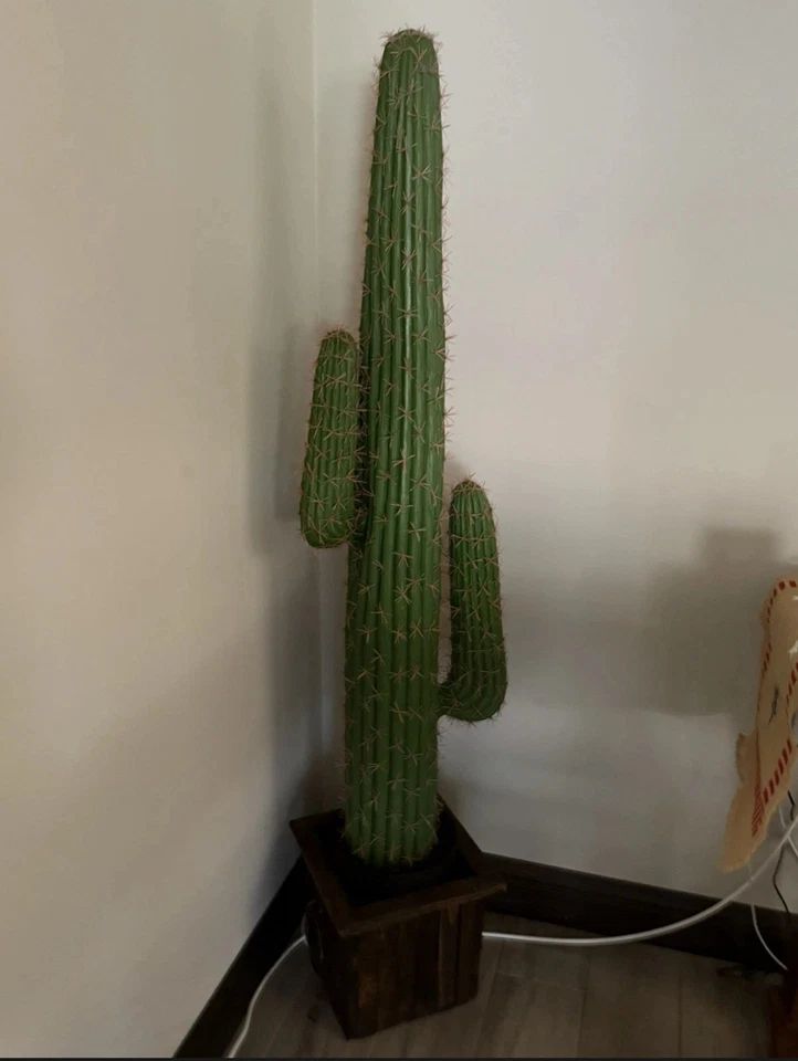 Decoração de casa planta suculenta de cacto artificial 4,5 pol. Varejo US$ 193 - Imagem 3 de 3