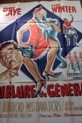 On the Job Original French 1 Panel Poster 1961 Diana Dors, Margaret Rutherford