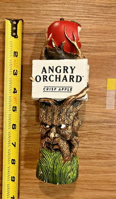 Angry Orchard Beer Tap Handle Knob Top Keg Bar Brewing Tree Hard Apple Cider