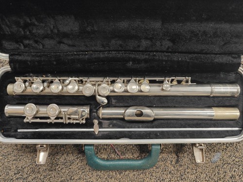 Vintage Flute Bundy Selmer USA Student Beginner Original Case Serial No ...