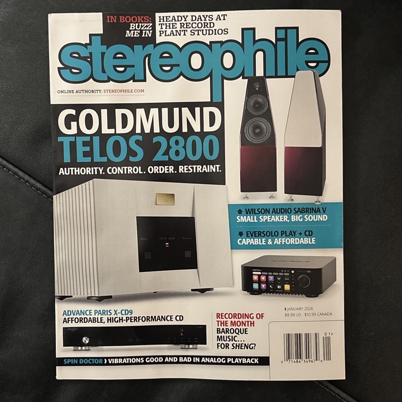 Stereophile Magazine January 2026
