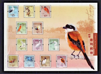 Hong Kong: 2006, Birds Definitive Set, Miniature sheet MNH