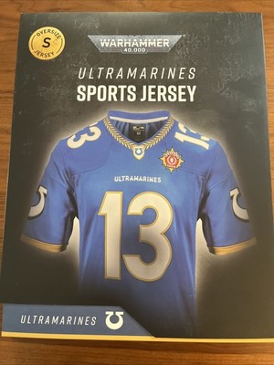 Warhammer 40000: Space Wolves Sports Jersey Shirt Oversized - Size S BRAND NEE