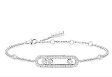 MESSIKA Baby Move Classique White Gold and Diamond Bracelet (0.29ct)