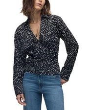Hudson Jeans Wrap Shirt Women's