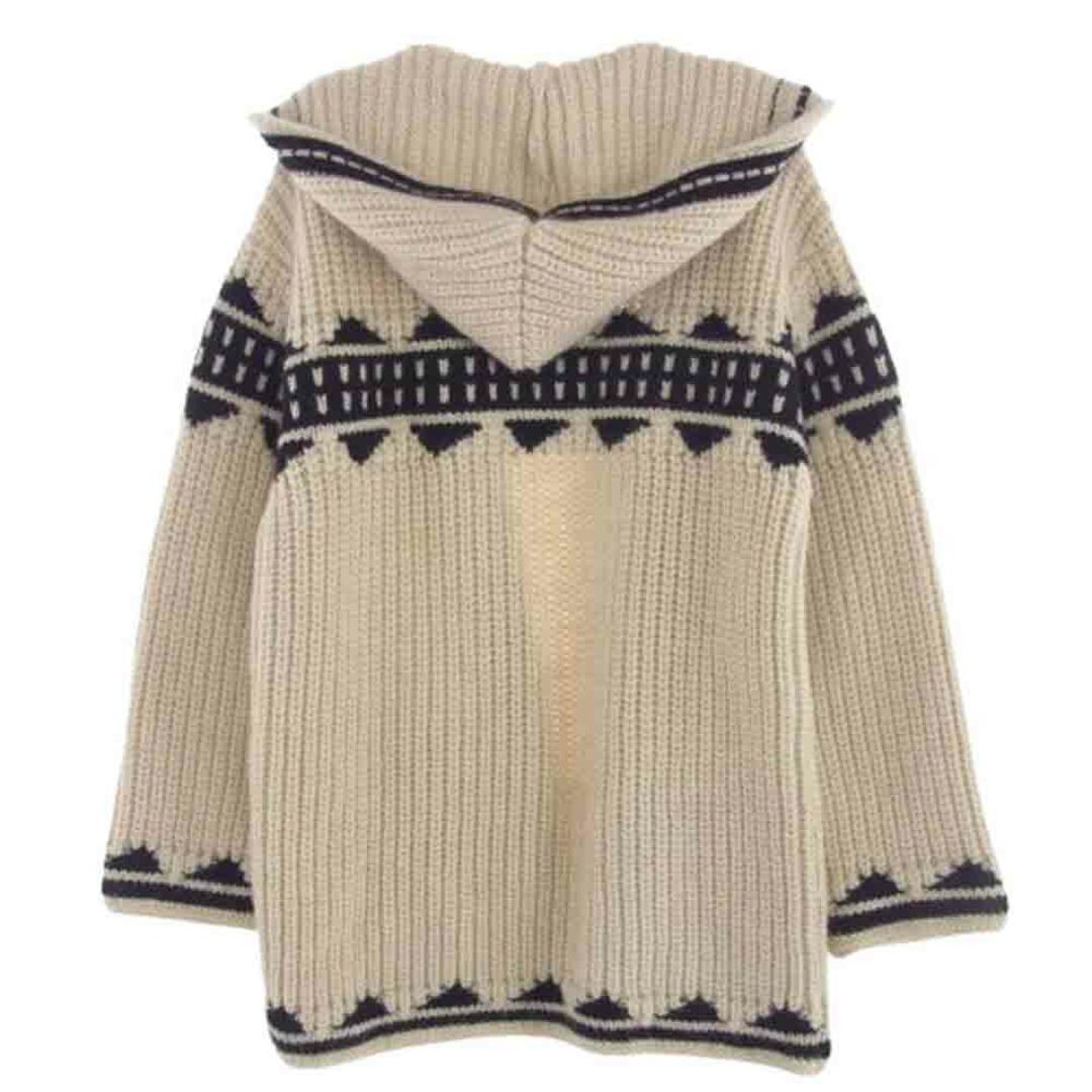 Cardigan SAINT LAURENT 22AW 668565 Y75EV Jacquard Baja con cappuccio in maglia usato0