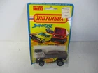 Matchbox Lesney Superfast Roman Numeral VII Brown Sugar- BLUE WINDOWS, card